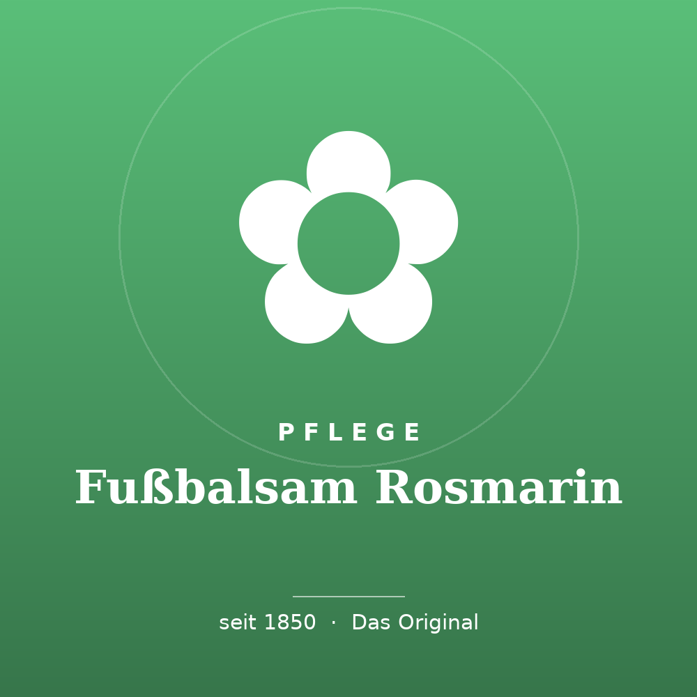 Fußbalsam Rosmarin